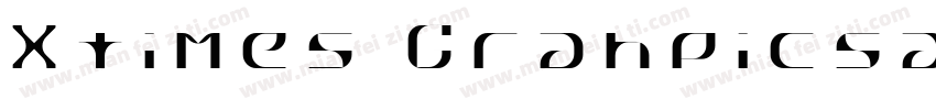 Xtimes Grahpicsans R字体转换
